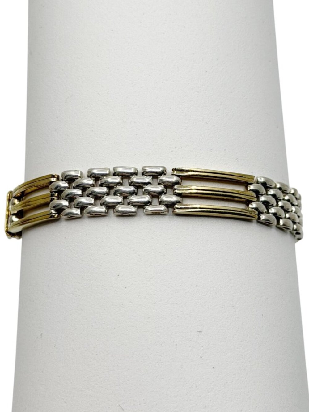 Gold vermeil Sterling silver link bracelet - GM1027